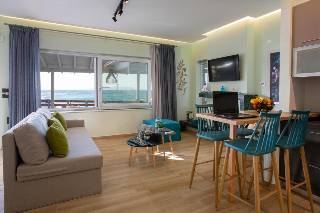 Kyma Seafront Suite By Estia Kokkini Hani Экстерьер фото